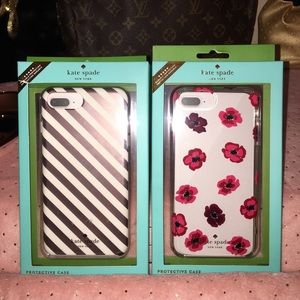 x2 Kate Spade iPhone 6/6s/7/8 Plus Cases